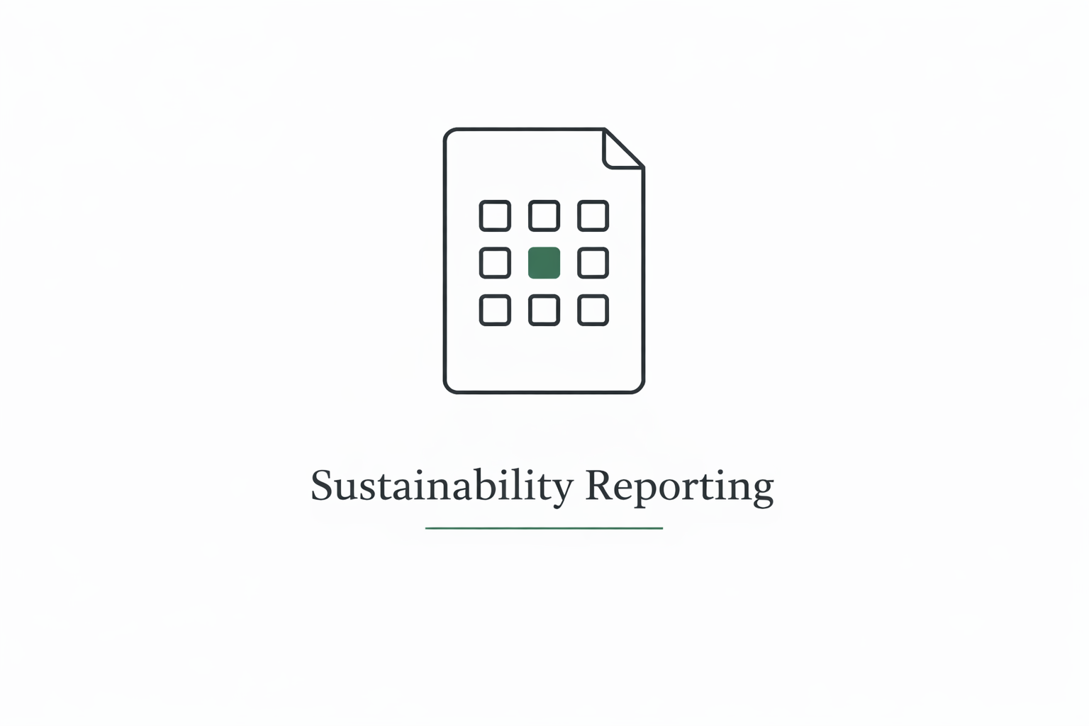 Sustainability Reporting